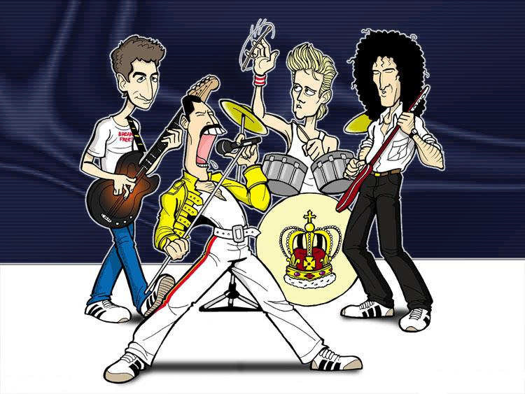 Queen cartoon i made